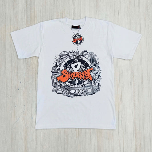 Peso Ballin x Sunugan T-Shirt "Hip-Hop Elements"